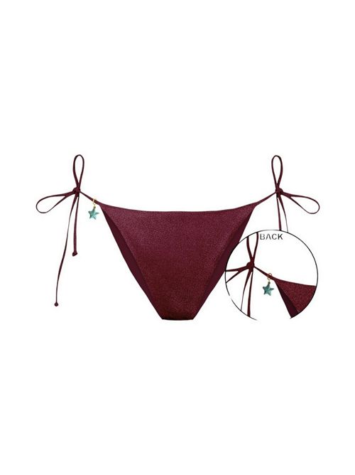 costume donna bordeaux MC2 Saint Barth | LEAH+VIRGO-SHINY CHARMS45